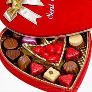 Seni Seviyorum Hediye Çikolata