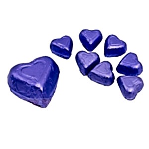 Mor İkiz Kalp Çikolata