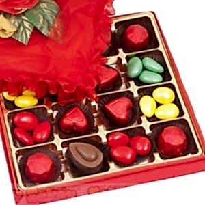 Gül Çikolata Sepeti