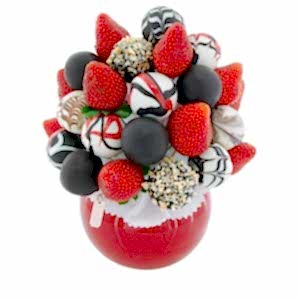 Renkli Toplar Çikolata Çiçeği