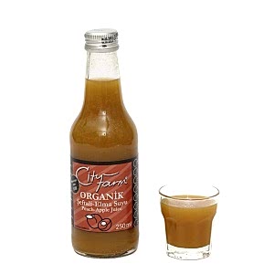 Organik Şeftali-Elma Suyu