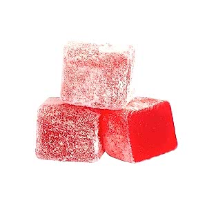 Diabetik Çilek Aromalı Lokum Turkish Delight