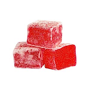 Diabetik Gül Aromalı Lokum Turkish Delight