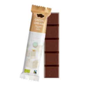 Green Dream Organik Sütlü Nugatlı Çikolata