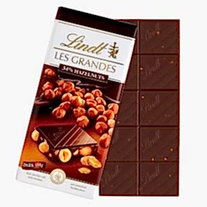 Lindt Fındıklı Bitter Tablet Çikolata