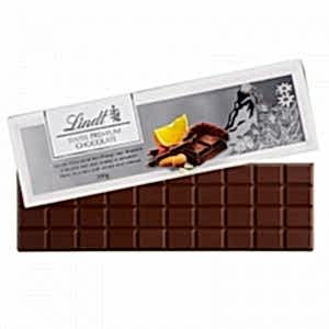Lindt Silver Portakal Bademli Çikolata