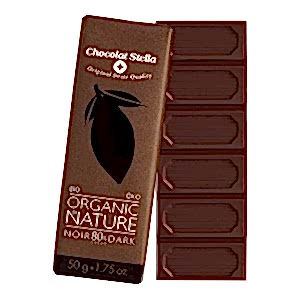 Stella Organik Kakaolu Bitter Çikolata