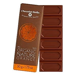 Stella Organik Portakallı Sütlü Çikolata