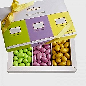 Delon Butik Badem Şekeri Kutu Çikolata