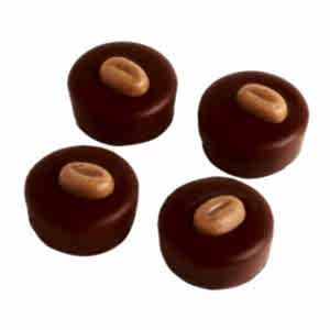 Yuvarlak Kahveli Çikolata