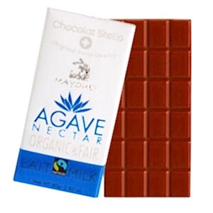Organik Agave Milk Çikolata