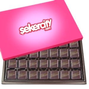 Bitter Kare Madlen Kutu Çikolata