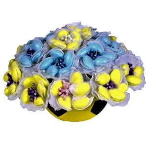 Fenerbahçe Papatya Çikolata Çiçeği