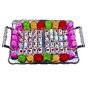 Gülümse Sevgilim Söz Çikolatası