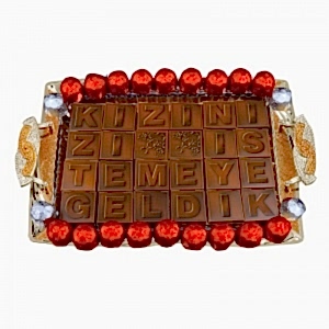 Aşk Ateşi Söz Tepsisi