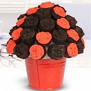 Gül Çiçeği Kek Buketi