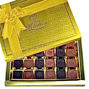 Elit VIP Altın Madlen Kutu Çikolata