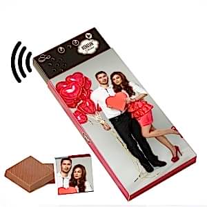 Resimli Konuşan Çikolata - Sesli Çikolata