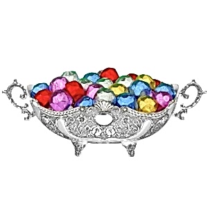 Kristal Yaldızlı Çikolata - Gondol Çikolata