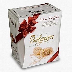 The Belgian Beyaz Truffle Çikolata