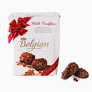 The Belgian Sütlü Truffle - Belçika Çikolatası