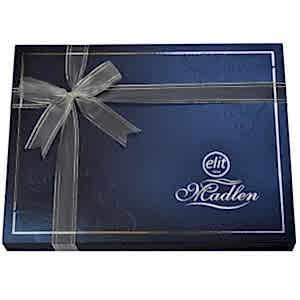 Elit Bordo Madlen Kutu Çikolata