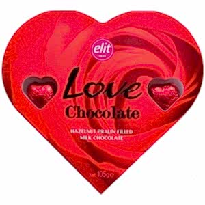 Elit Love Chocolate Kalp Çikolata