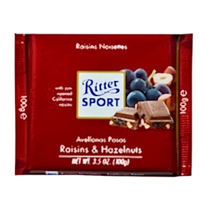 Ritter Sport Üzümlü Fındıklı Tablet Çikolata