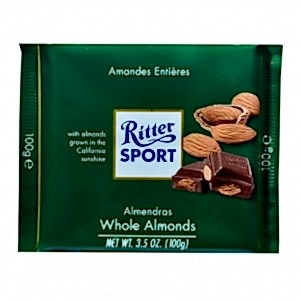Ritter Sport Bademli Tablet Çikolata