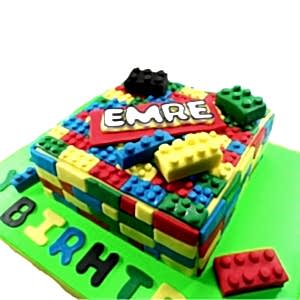 Lego Hediye Pasta - Tasarım Pastası