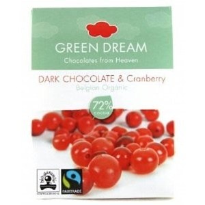 Green Dream Dark Chocolate Kızılcıklı